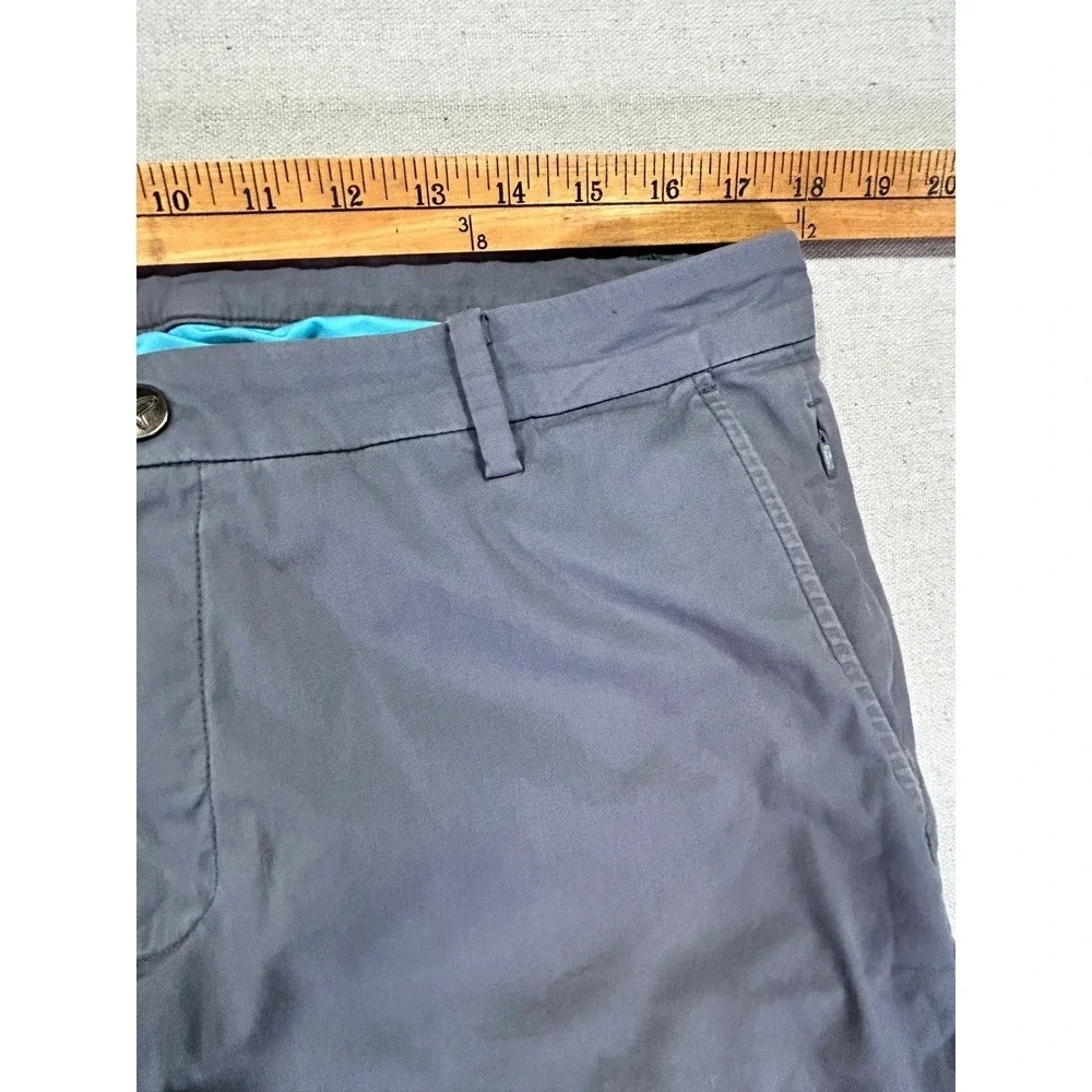 Birddogs Men's‎ 36 Grey Chino Pants Inner Liner 6 Pocket Trousers Golf